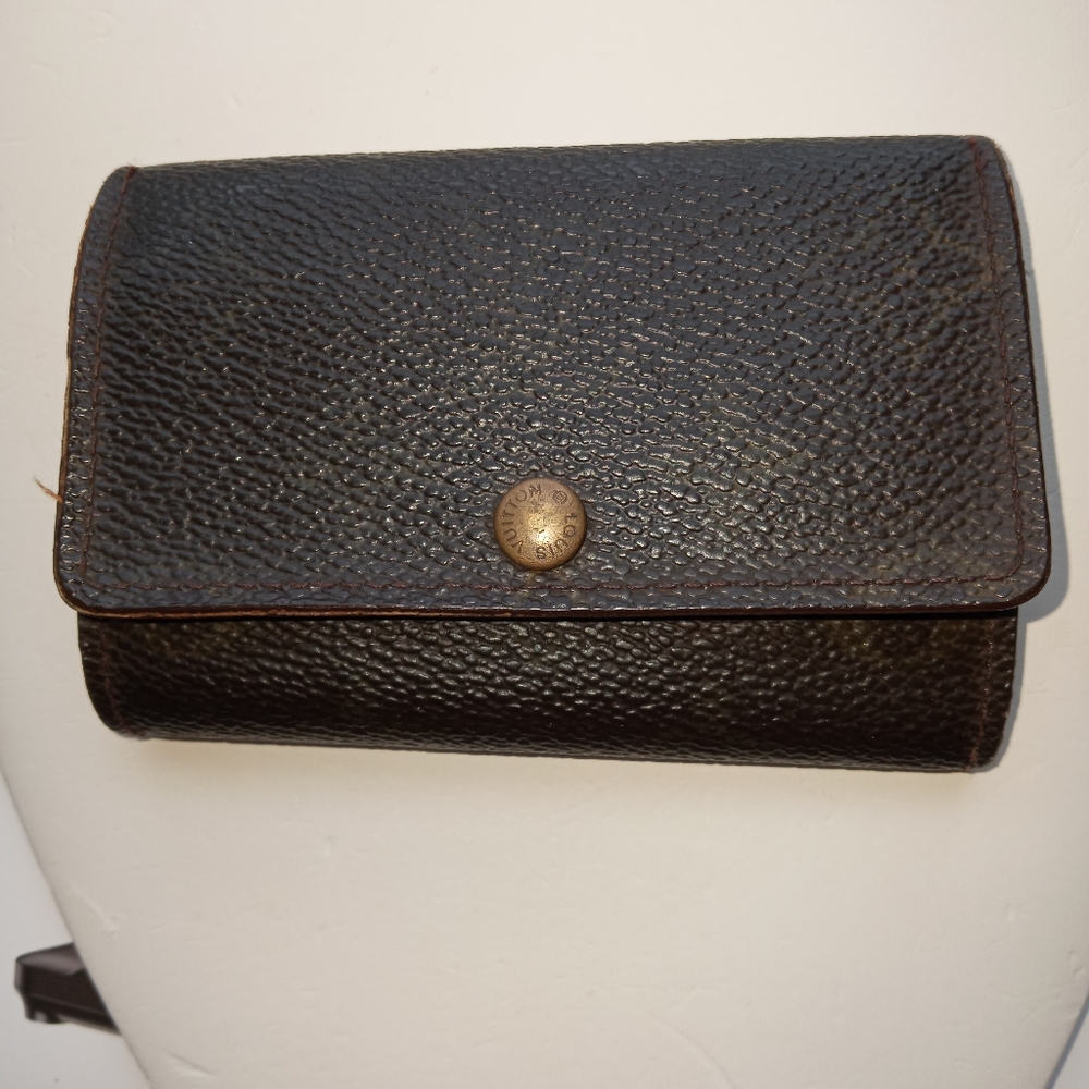 Vintage LV Monogram LOUIS VUITTON 6 Hooks Key Card Case